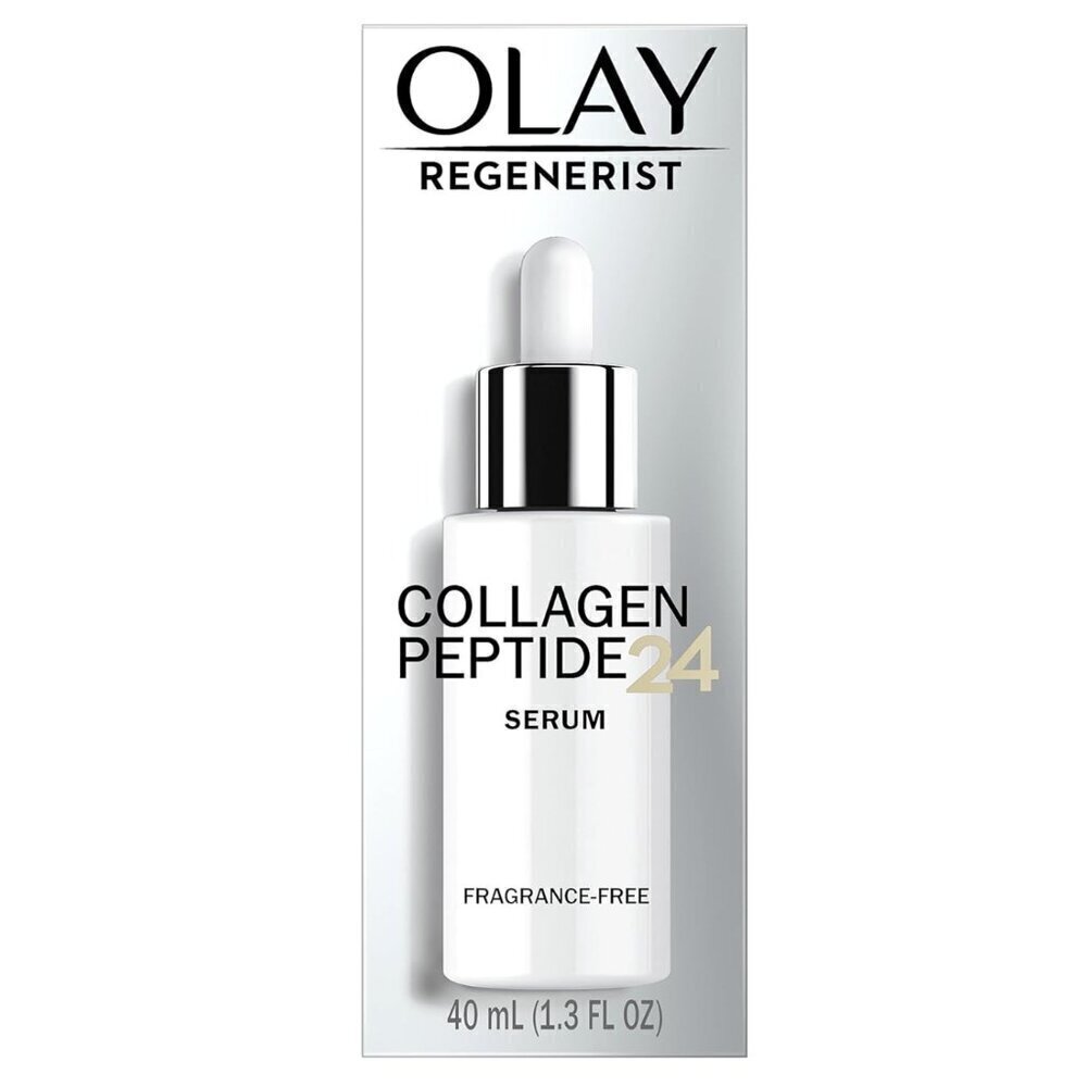 NEW Olay Collagen Peptide Visibly Firming Serum Fragrance-Free 1.3 FL OZ (40 mL)